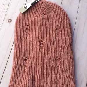 BP distressed beanie NWT